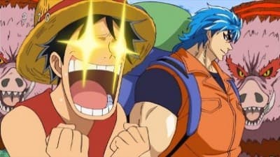 Episode 1: Landing, Gourmet Island! The Gourmet Hunter Toriko Appears!