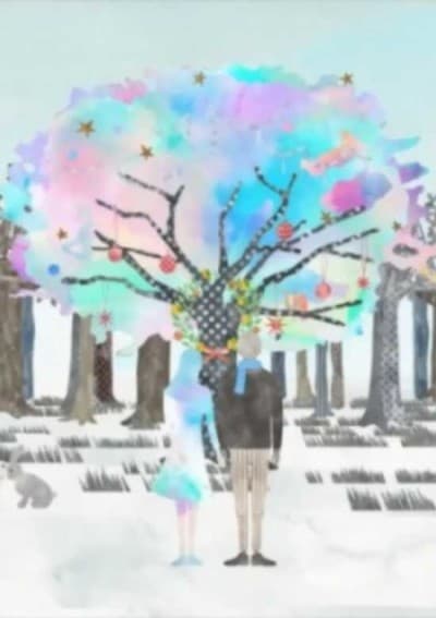 white tree